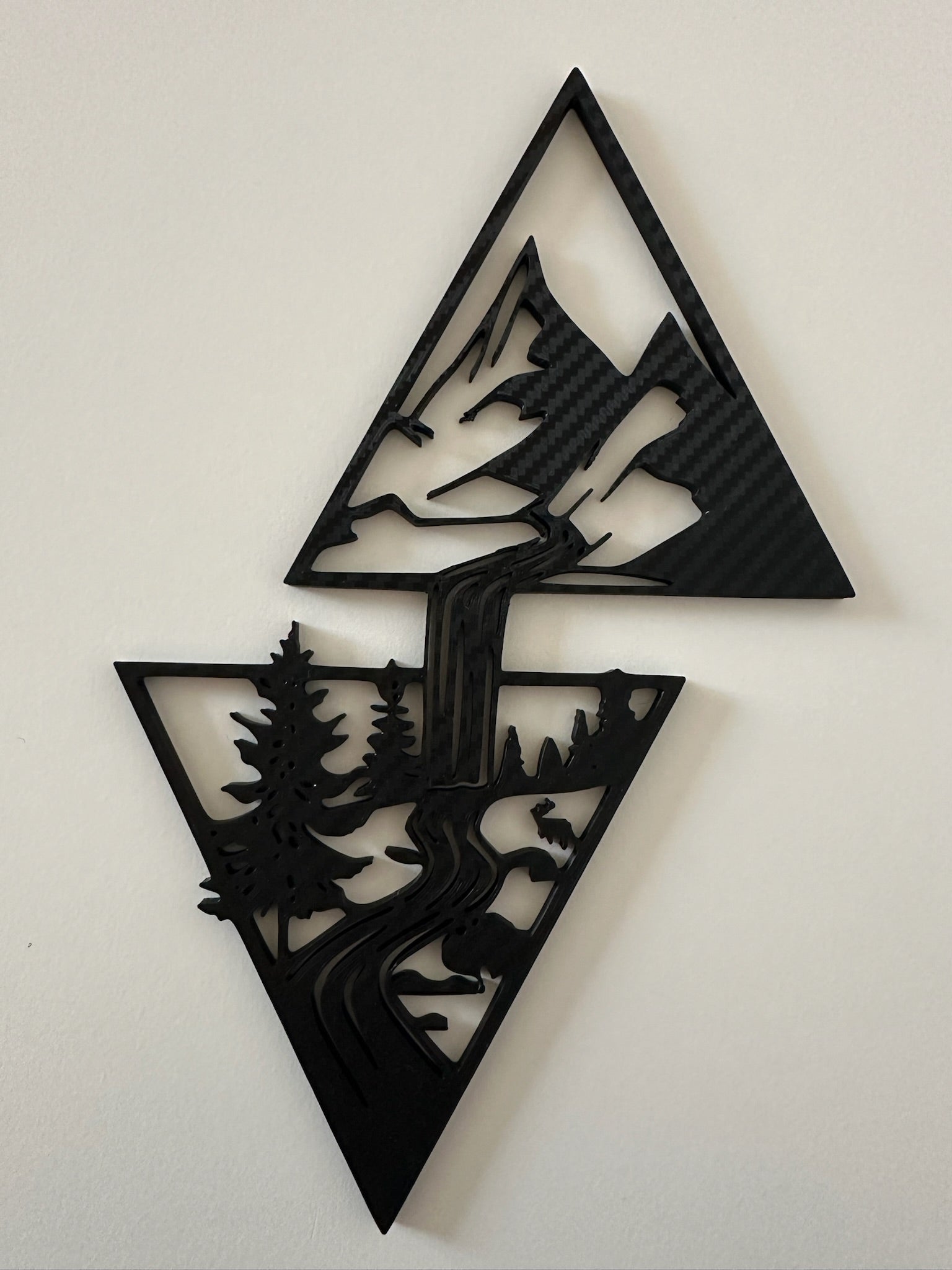 Rivière + montagne
