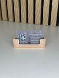 Support carte de visite moderne